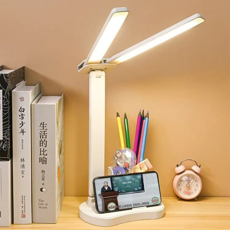 Table Lamp Table Light For Study With Pen Holder view 2