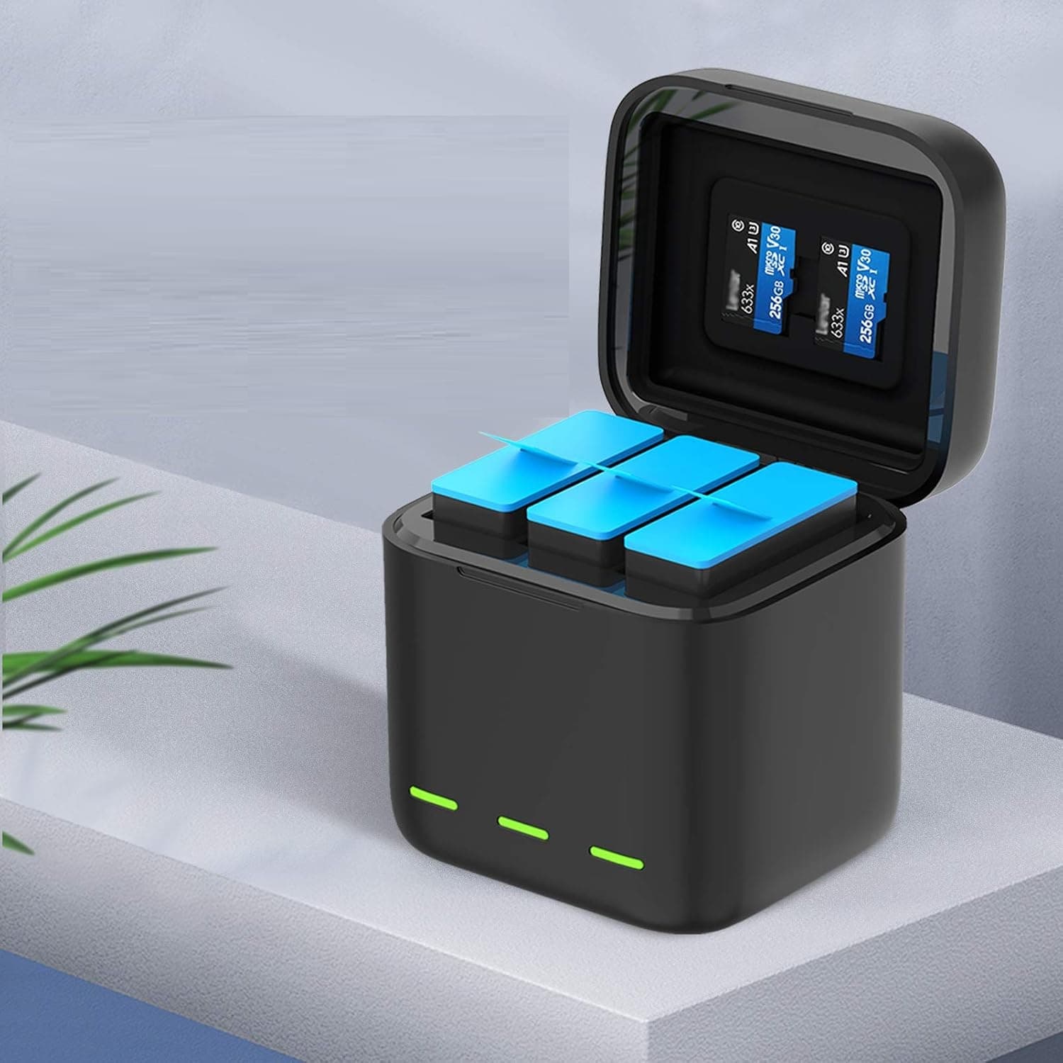 Telesin 3 Slot Battery Charger For GoPro Hero 9-12