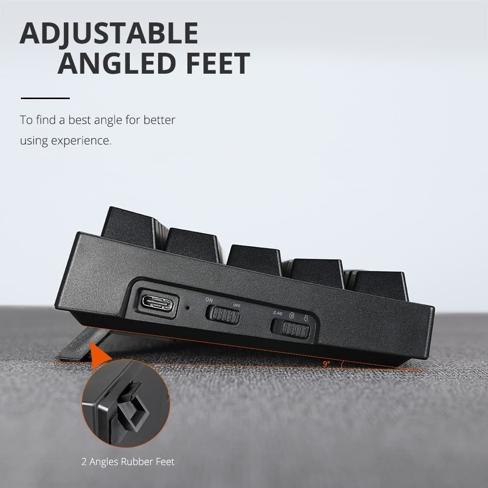 Tronsmart Elite 2.4GHz Bluetooth Wireless Mechanical Gaming Keyboard view 4