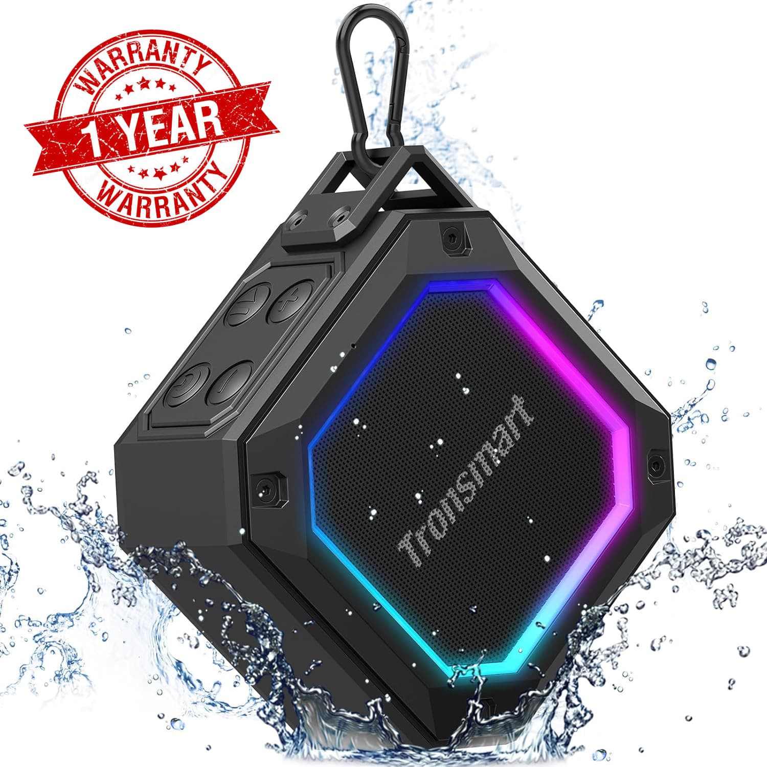 Tronsmart Groove 2 Portable Bluetooth Speaker With Extra Bass IPX7 Waterproof