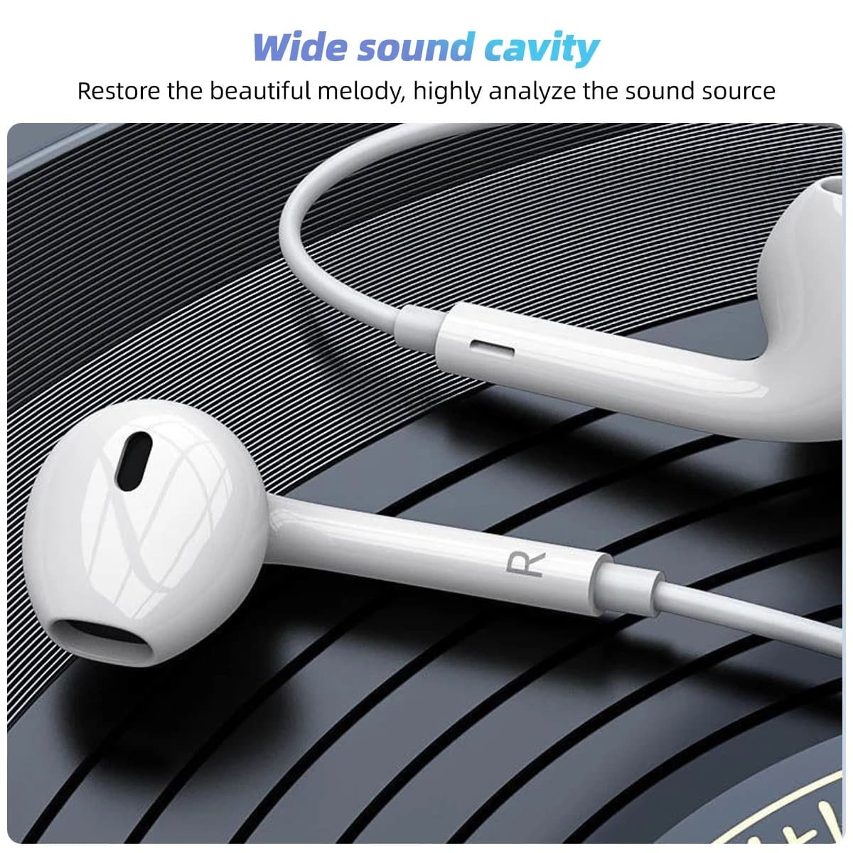Type C Wired Earphones In-Ear With Mic For For Type C Devices view 2