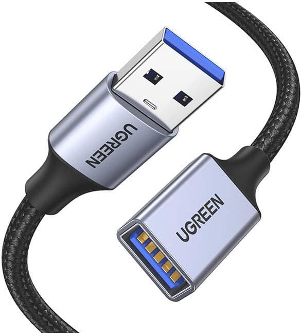 UGREEN 25285 USB 3.0 Extension Cable (5M) – A-Male To Female High-Speed Extender