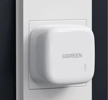 UGREEN CD127 PowerLite 30W Charger | PD Fast Charging UK Plug view 6