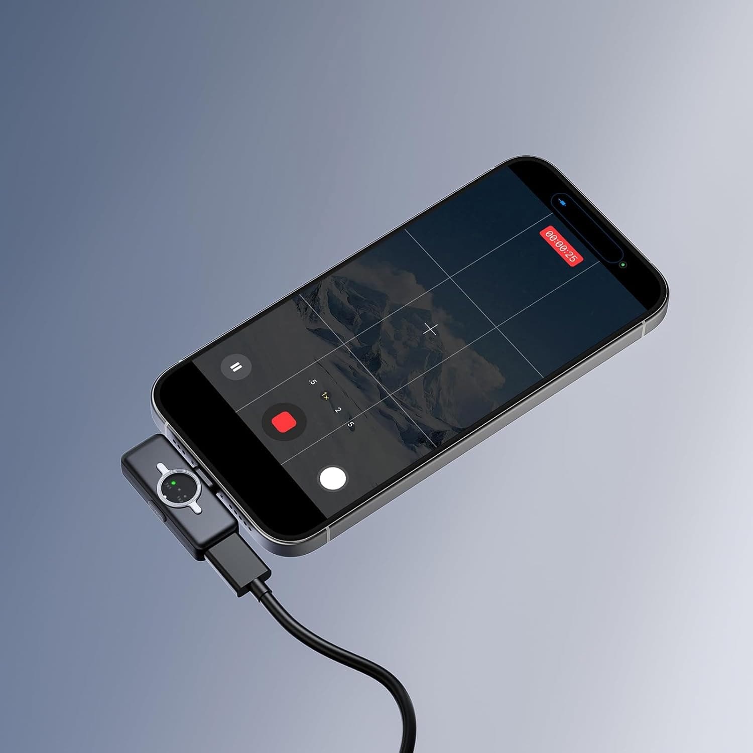ULANZI A21 Wireless Lavalier Microphone USB-C AI Noise Reduction 36H Battery view 6