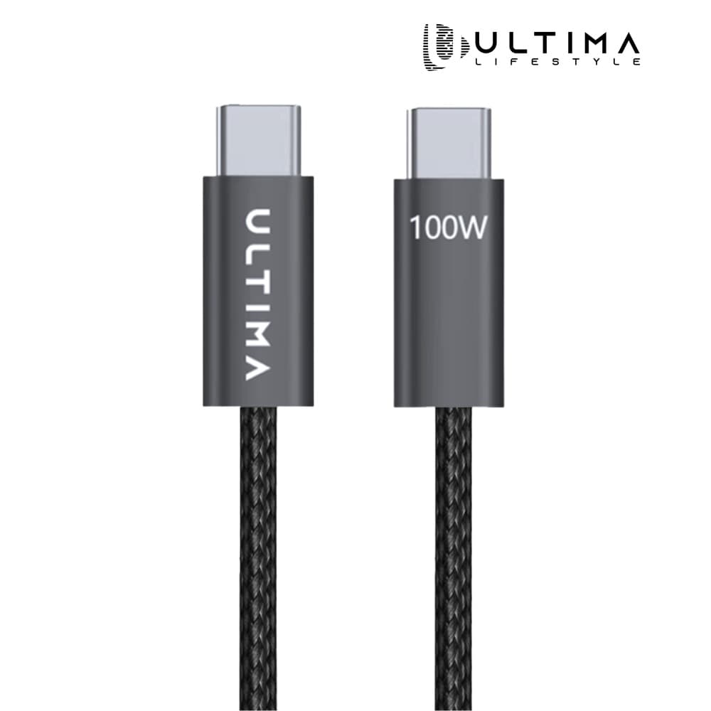 Ultima Flow 100W Type-C to Type-C Nylon Braided Cable