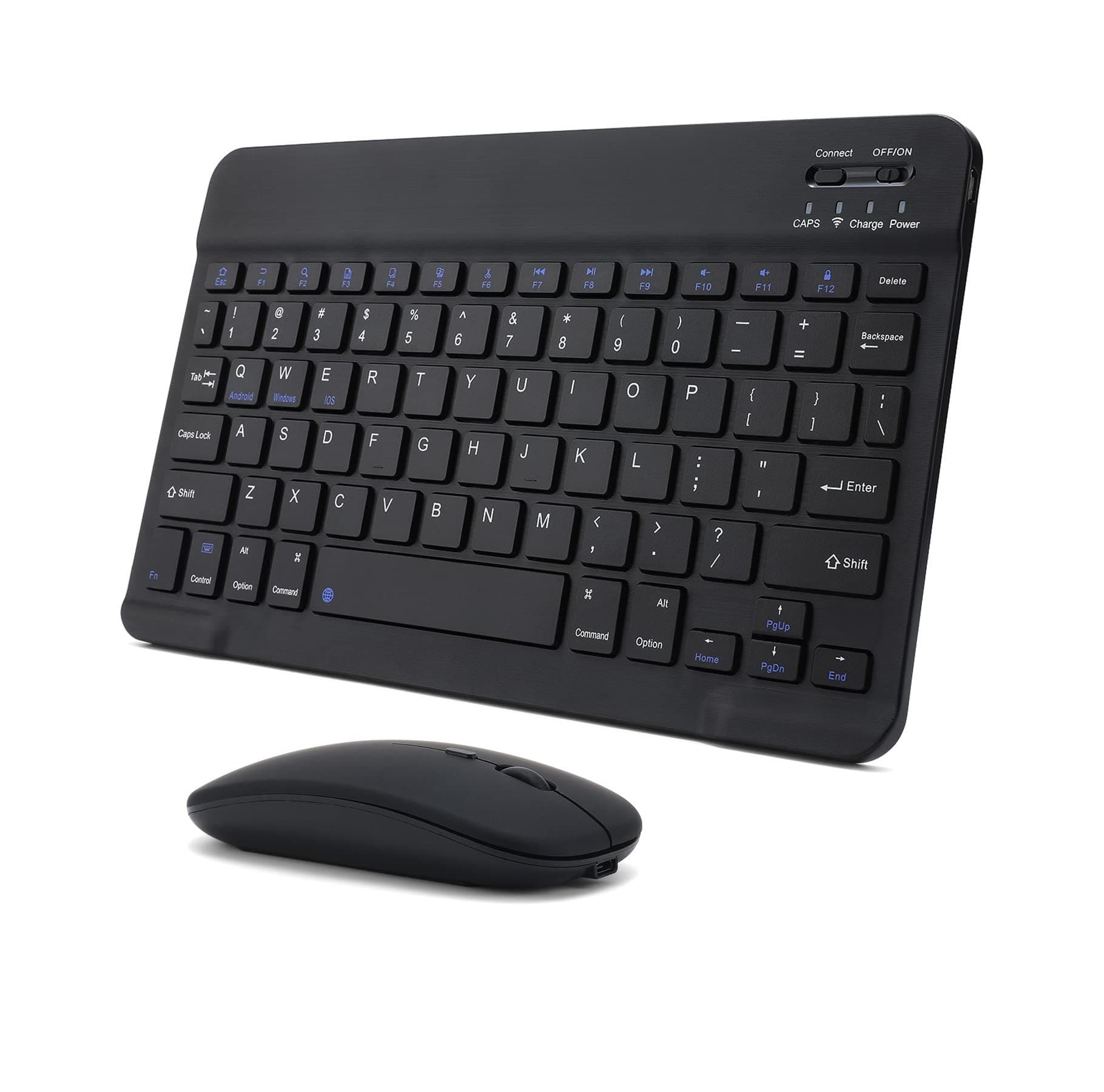 Ultra Slim Rechargeable Wireless Bluetooth Keyboard And Mouse Combo
