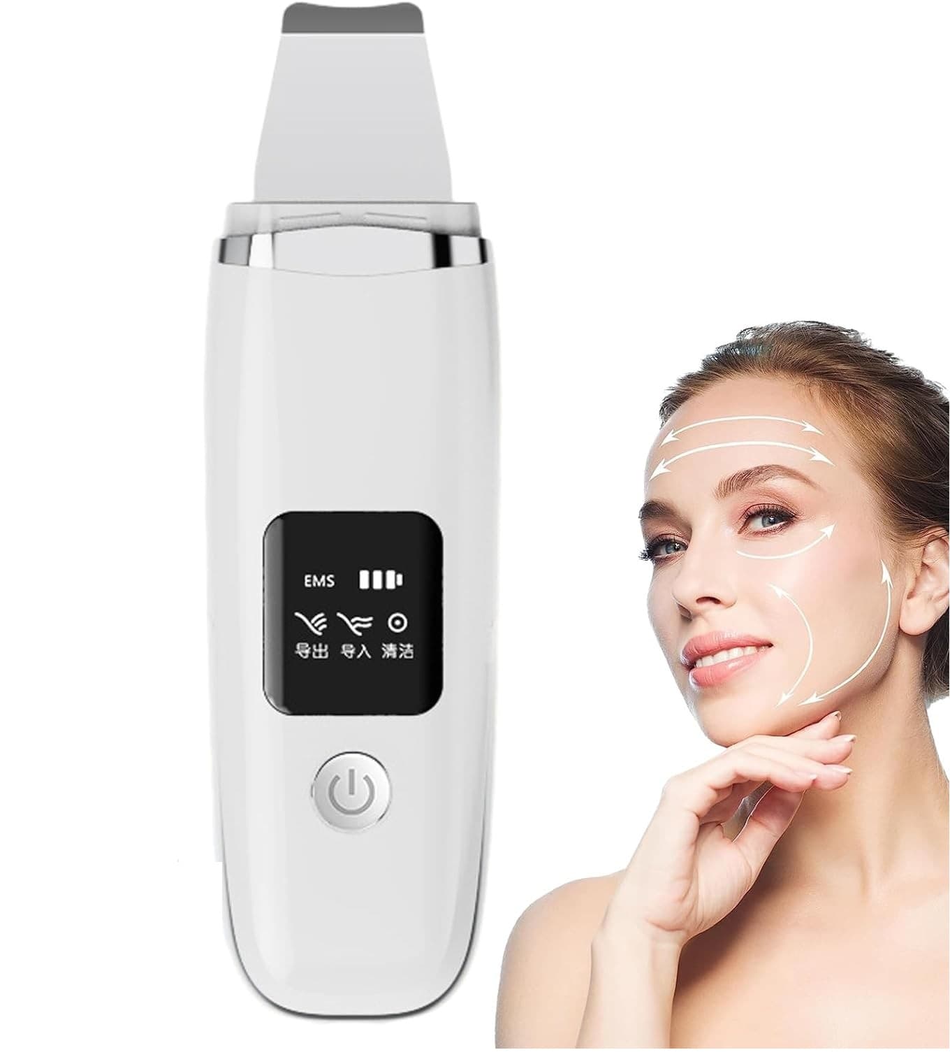 Ultrasonic Ion Cleaner Face Lifting And Firming Facial Massager