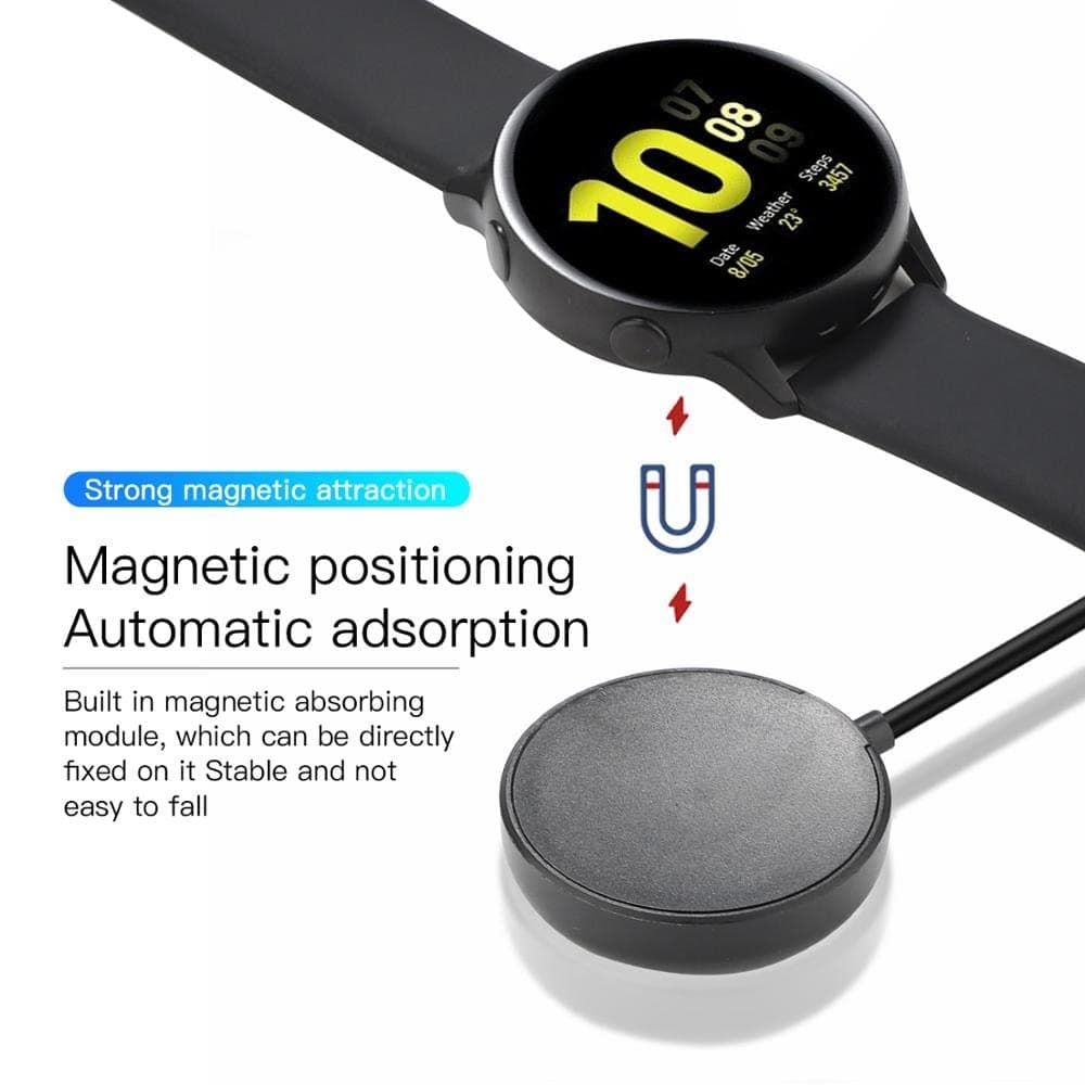 USB Magnetic Charger Cable For Samsung Watch Active 1/2 Galaxy Watch 3/4/5 view 3