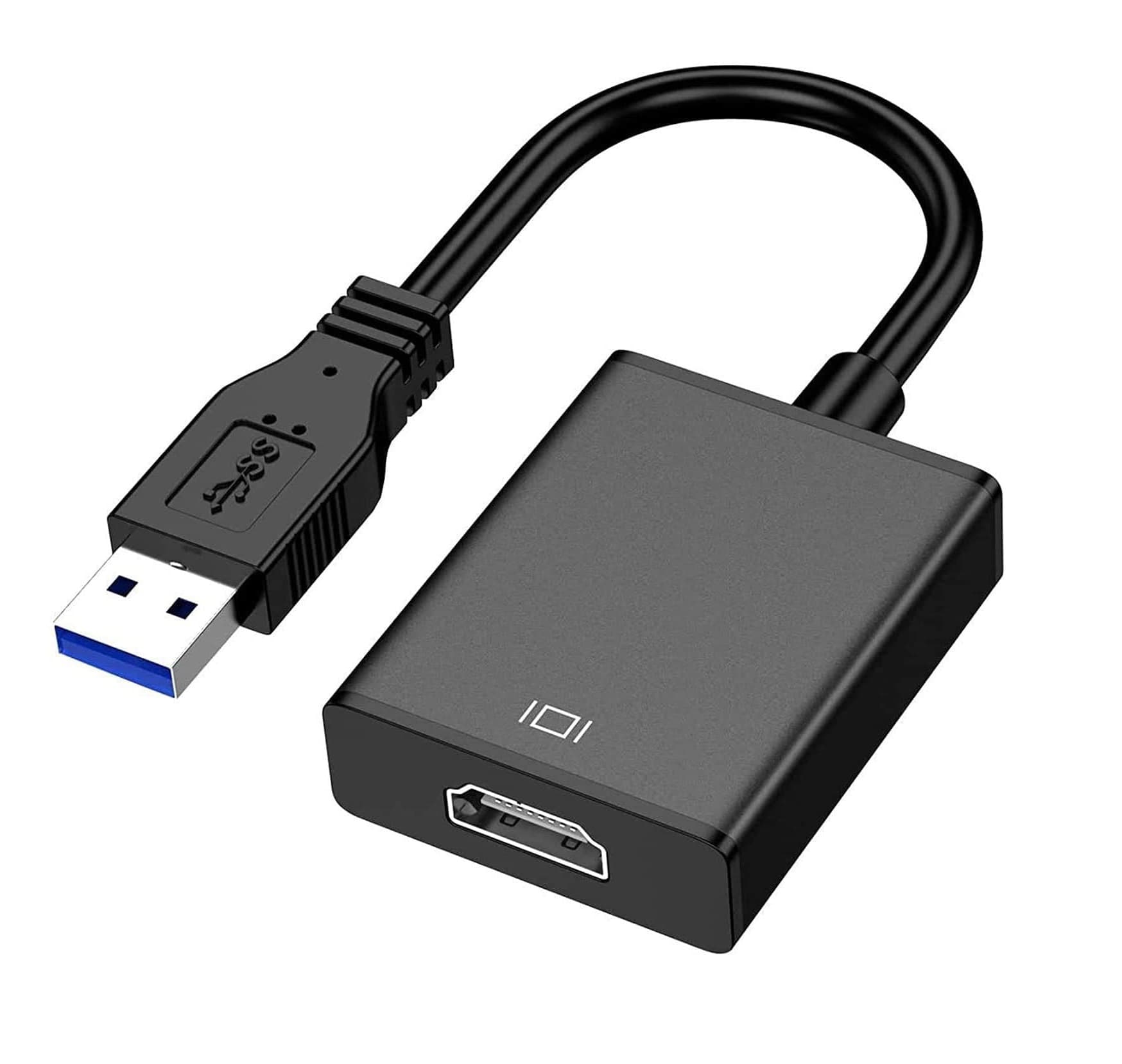 USB To HDMI Adapter USB To HDMI 1080P Full HD Video Audio Multi Monitor Converter Adaptor
