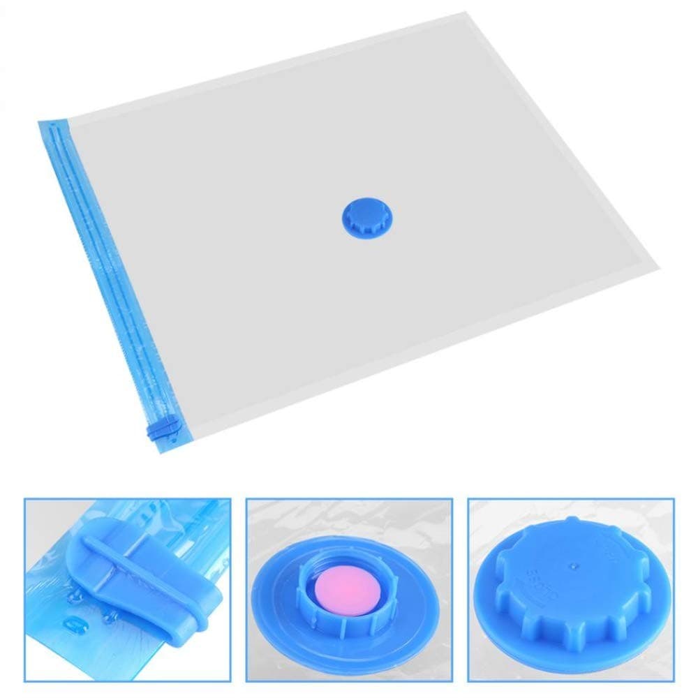 Vacuum Storage Bags for Comforters Blankets Clothes Pillows Travel Space Saver Seal Bag view 2