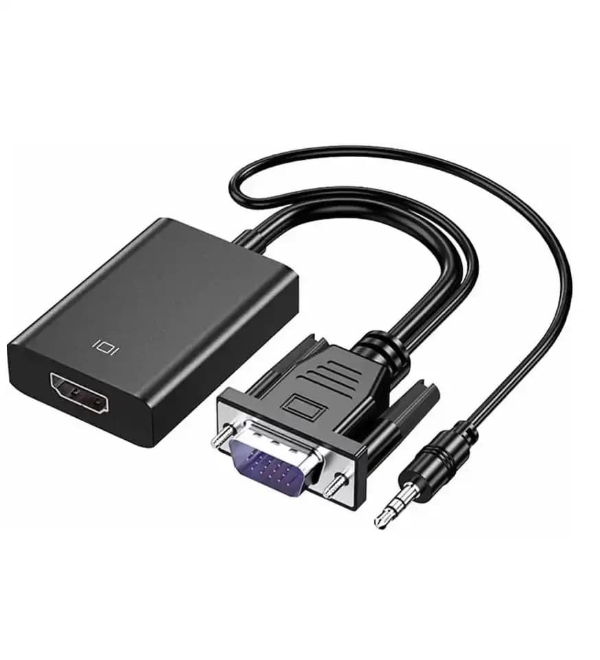 VGA To HDMI Converter Adapter With Audio