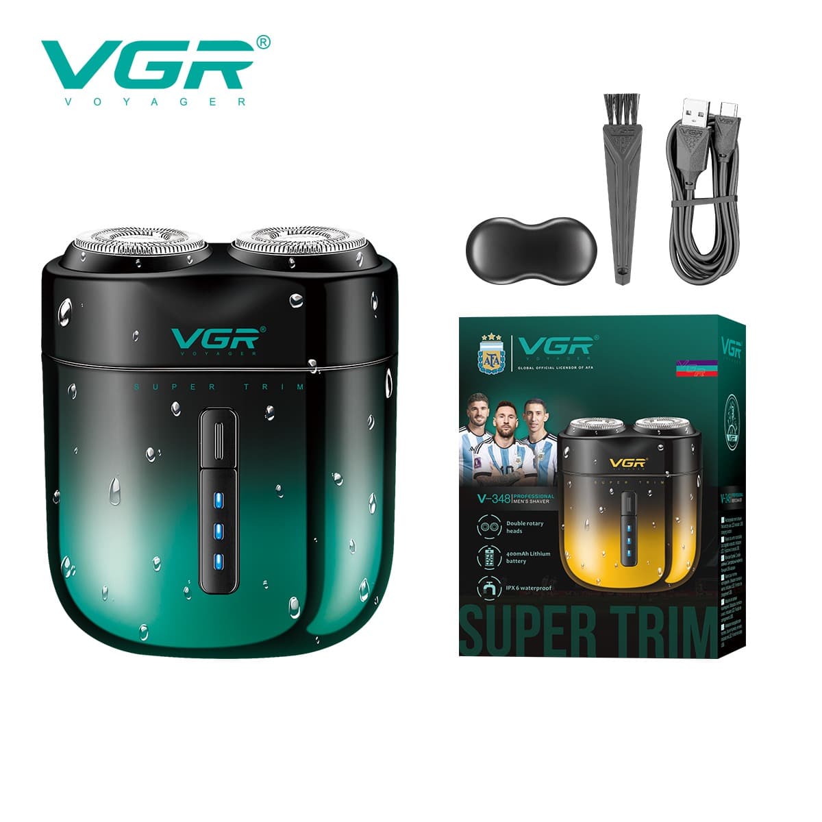 VGR V-348 Professional Rotary Men’s Shaver