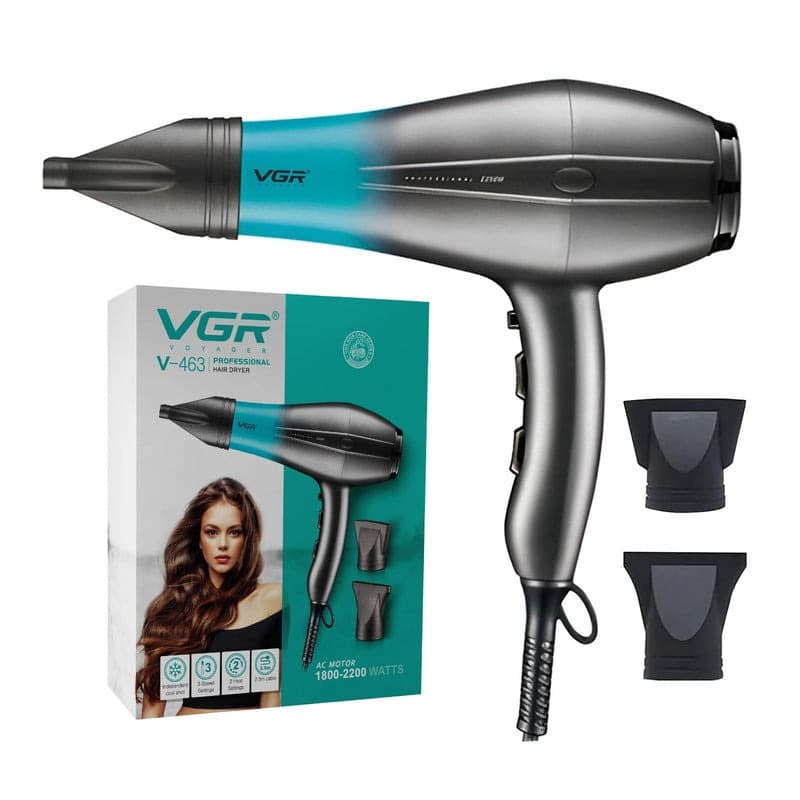 VGR V‑463 Professional Hair Dryer 2200 Watts