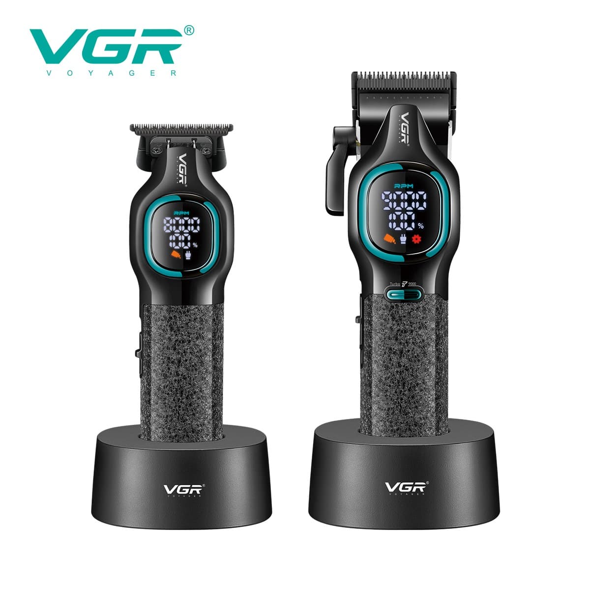 VGR V‑886S2 Professional Clipper & Trimmer Set