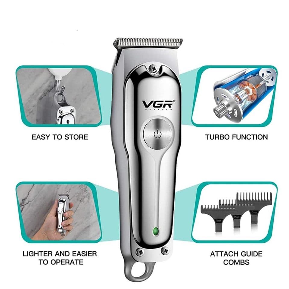 VGR V071 Cordless Professional Hair Clipper Cutter view 2