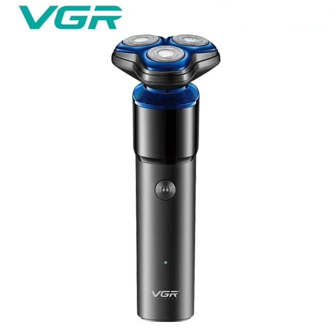 VGR V325 Premium Cordless Rechargeable IPX6 Fully Waterproof 3 Head Electric Shaver