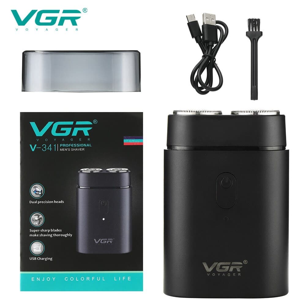 VGR V341 Portable Waterproof Reciprocating Beard Trimmer Shaver view 4