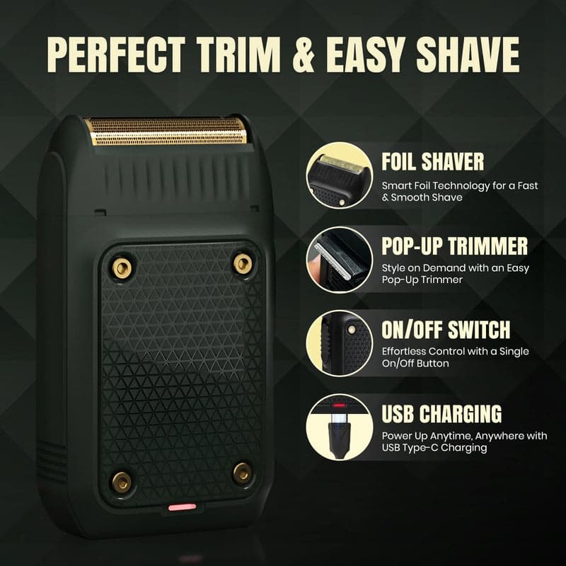 VGR V353 Limited Edition 2-in-1 Beard Shaver For Men view 3