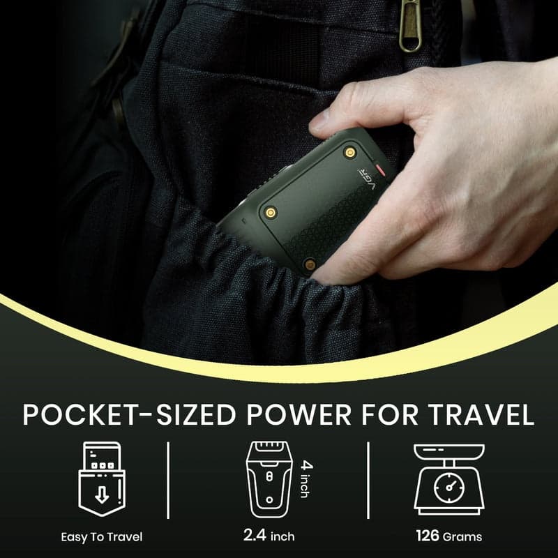 VGR V353 Limited Edition 2-in-1 Beard Shaver For Men view 5