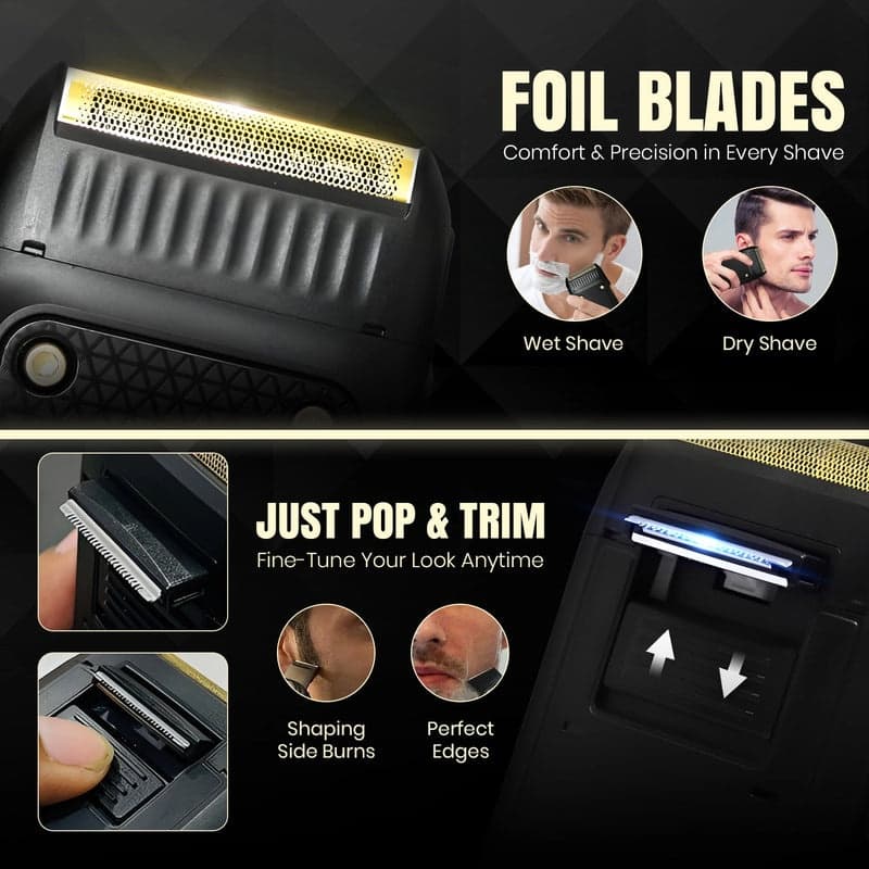 VGR V353 Limited Edition 2-in-1 Beard Shaver For Men view 2