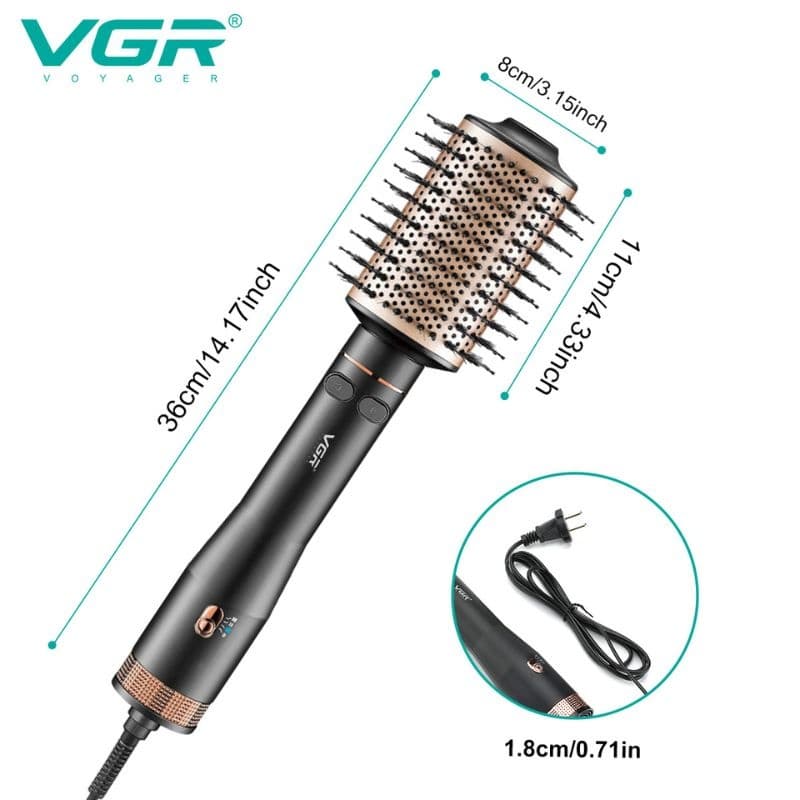 VGR V494 Rotating Hot Air Styler And Comb for Women view 4