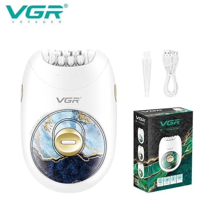VGR V706 Cordless Professional Women’s Epilator For Face, Legs, Underarms & Bikini view 2