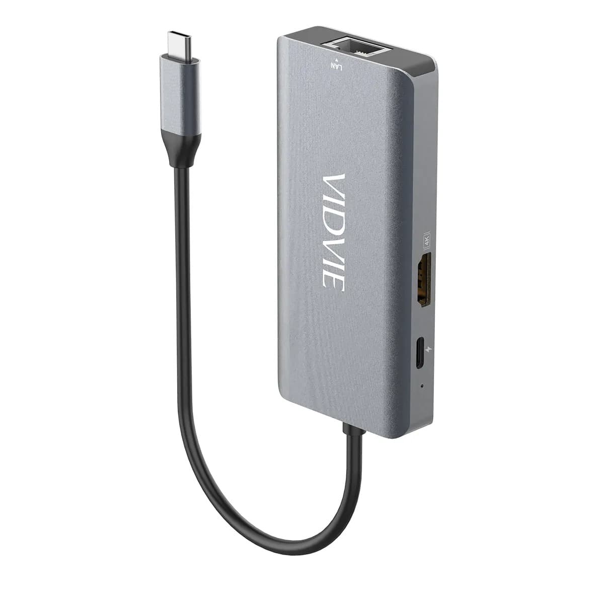 Vidvie HUB01 6 In 1 Type C To Hdmi USB Docking Station