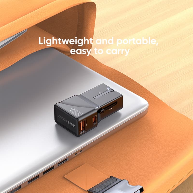 Vidvie TA4405 25W Global Universal Conversion Charger Travel Adapter view 4