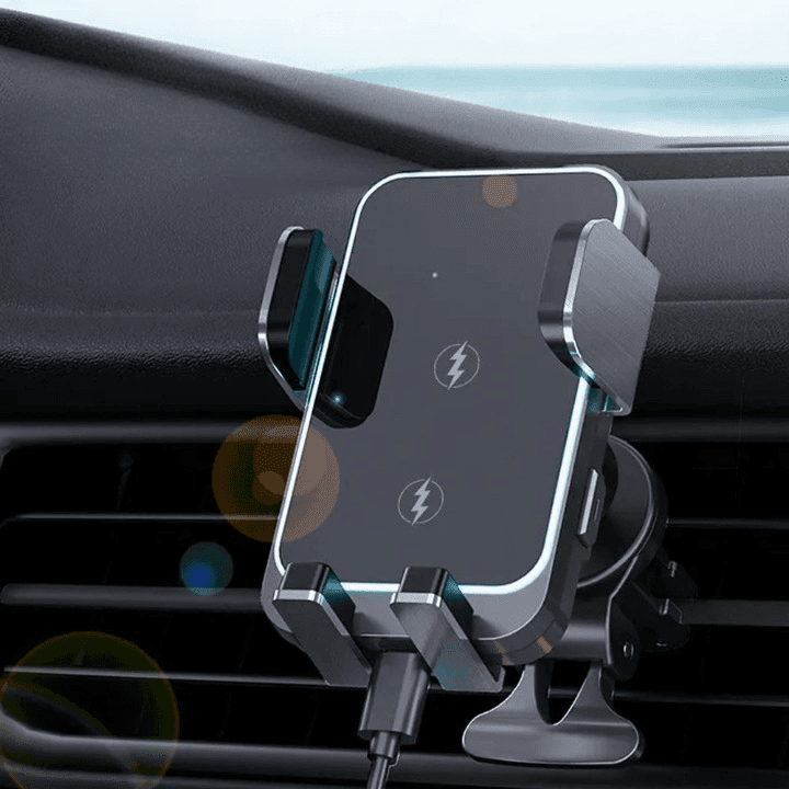 W8 Pro Magnetic Car Mount Wireless Charger