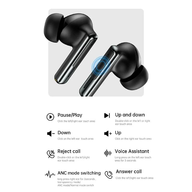 WIWU T33 ANC Pro IPX4 Waterproof ANC Wireless Earbuds view 4