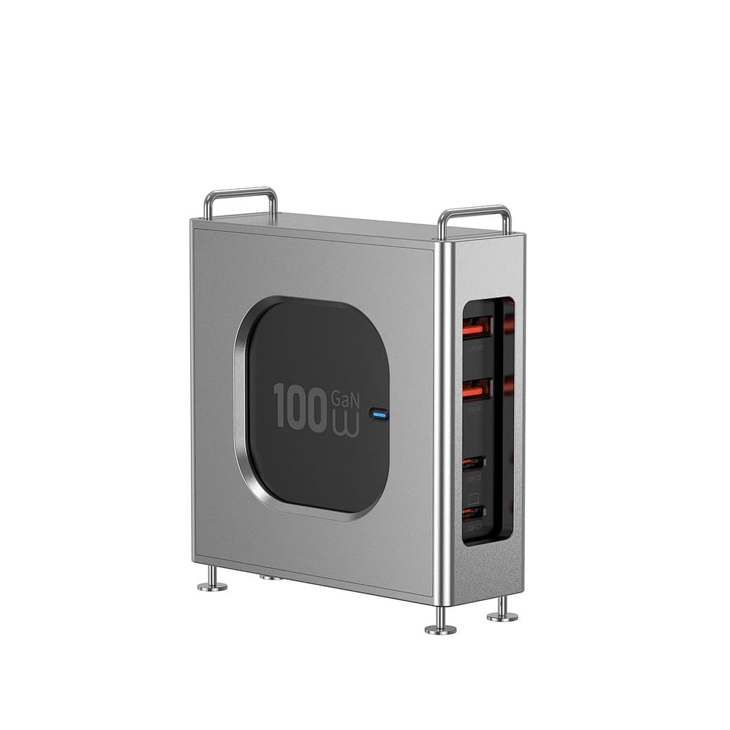 WiWU Wi‑G013 100W Warrior Multi Port GaN Charger (2C2A)