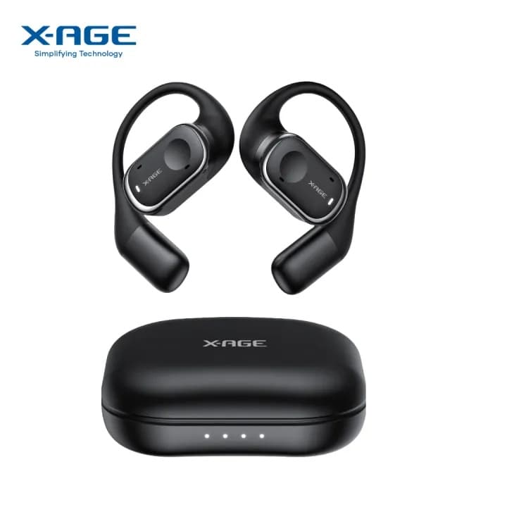 X-AGE ConvE XOWS1 Serene Open Earbuds Open Ear Design IPX5 Waterproof