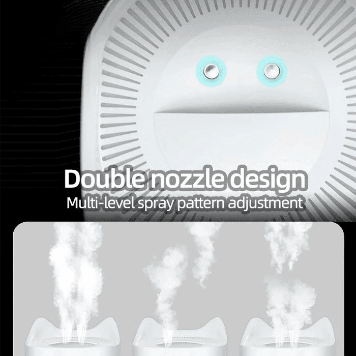 X7 Large Dual Mist Spray Air Humidifier 2.3 Liter LED Night Light view 3