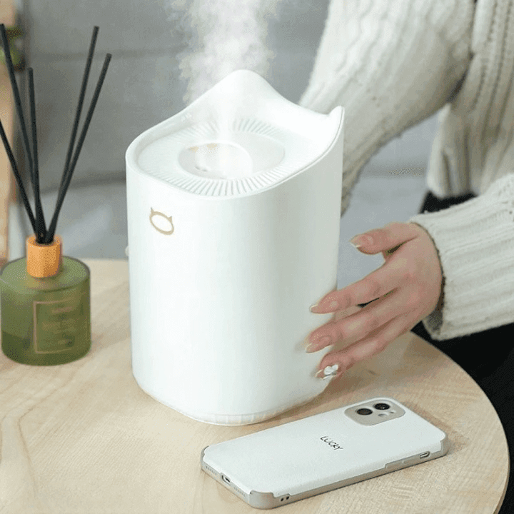 X7 Large Dual Mist Spray Air Humidifier 2.3 Liter LED Night Light