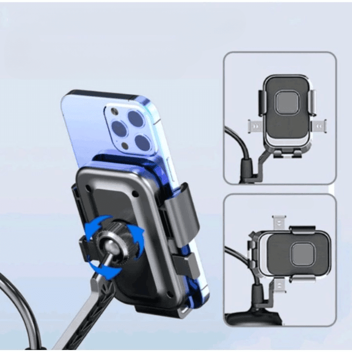 XY085 Universal Bike And Scooter Mobile Phone Holder view 4