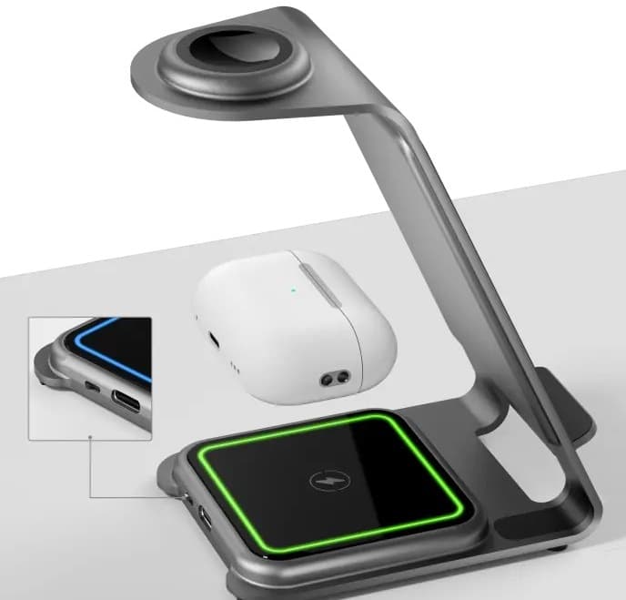 Y93 Portable 15W 3 In 1 Wireless Charging Stand view 3