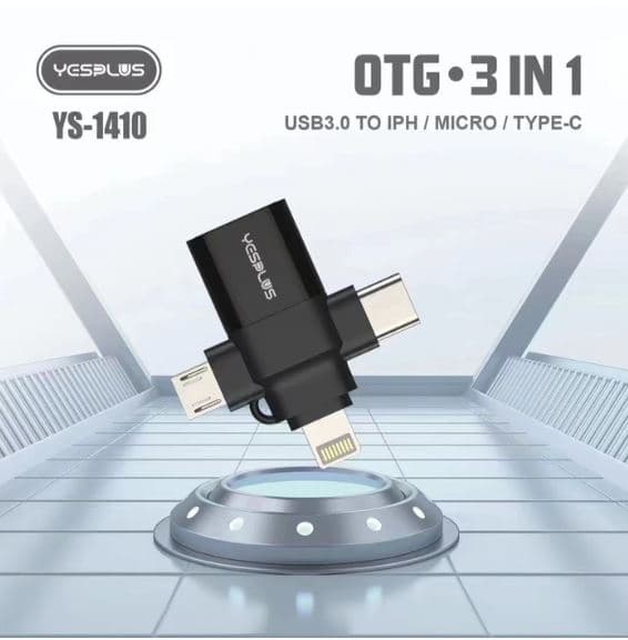 Yesplus YS 1410 3 In 1 High Speed Expansion OTG·USB 3.0