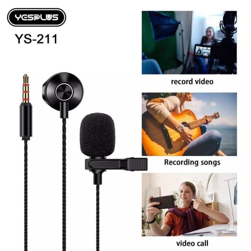 YesPlus YS-211 Type C Earphone With Lavalier Microphone Type C view 2