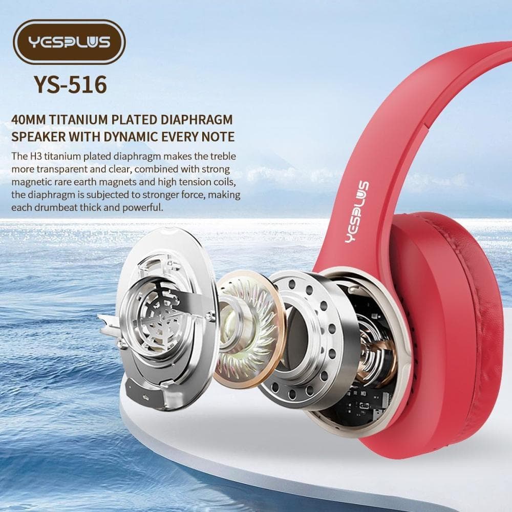 Yesplus YS 516 Wireless Bluetooth Headphone view 3
