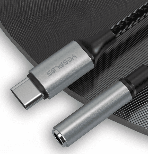 Yesplus YS1409 Type C To 3.5mm Converter Cable
