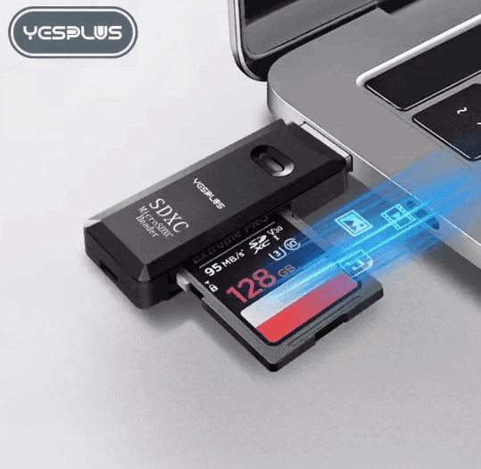 Yesplus YS1416 2 In 1 SD/TF Card Reader