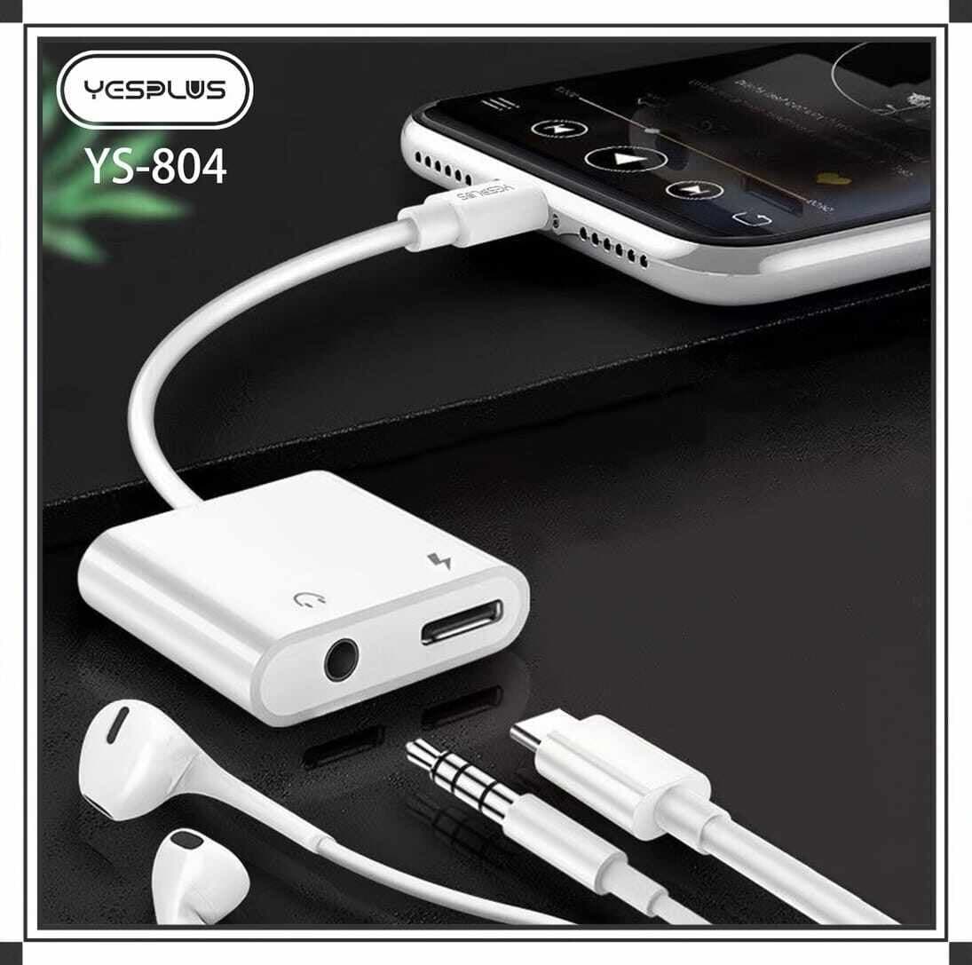 YESPLUS YS804 Type C Charge And Music Audio Adapter view 3