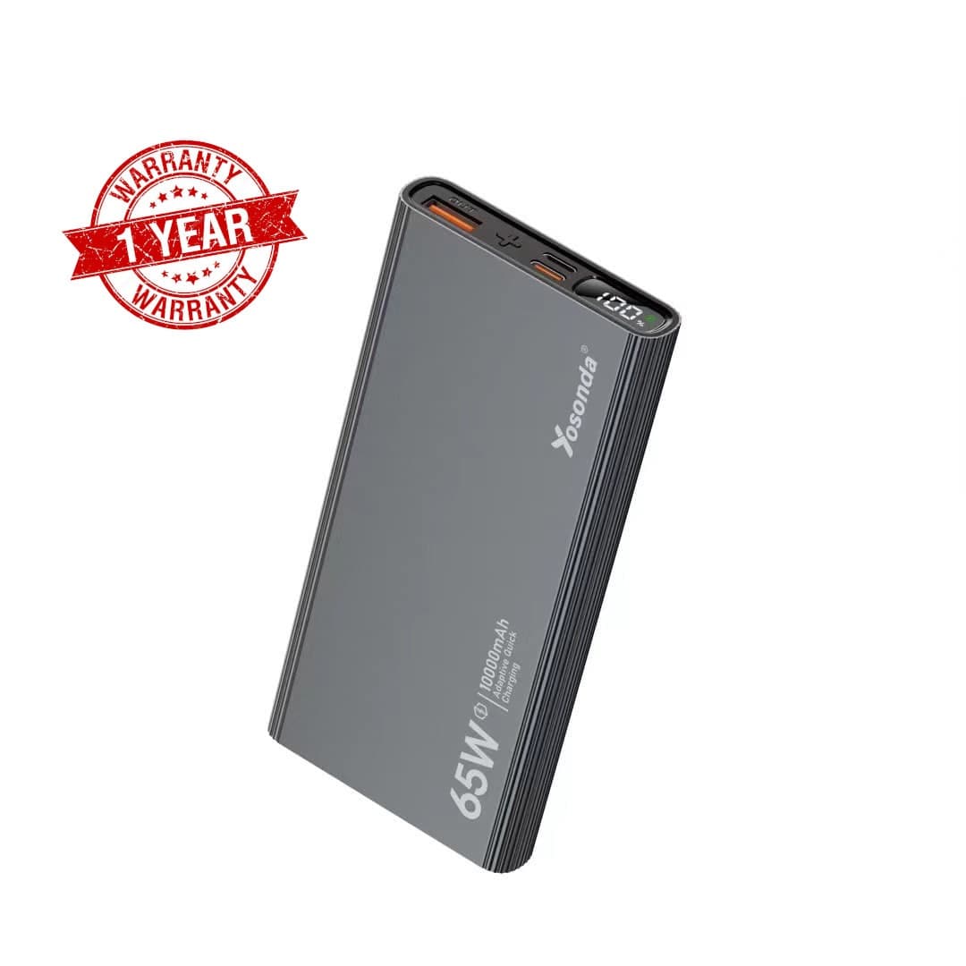 Yosonda YP23 65 Watt 10000mAh Super Fast Charging Powerbank