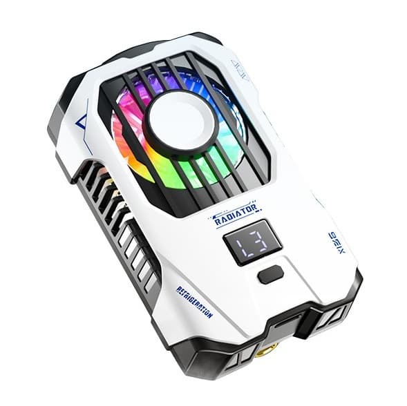 YSS9 Rechargeable Digital Display Semiconductor Mobile Phone Cooler