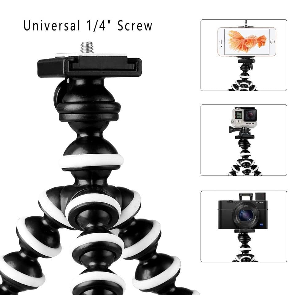 Z02 Gorilla Tripod/Mini Tripod For Mobile Phone With Holder And DSLR Action Cameras view 2