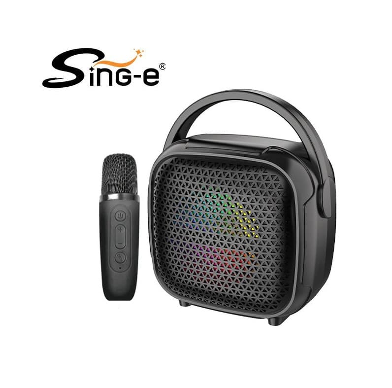 ZQS-W3101 Portable Bluetooth Speaker With RGB LED Lighting And Microphone