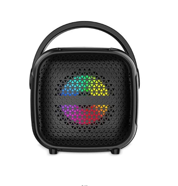 ZQS1343 3 Inch Portable Wireless Bluetooth Speaker With Colorful Light