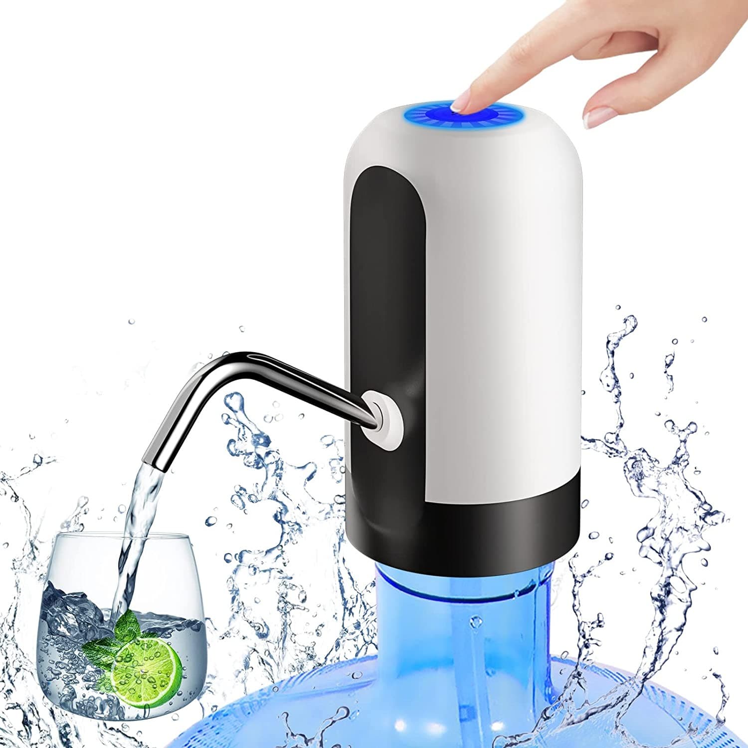 Portable Automatic USB Electric Rechargeable Water Dispenser Machine — image 4