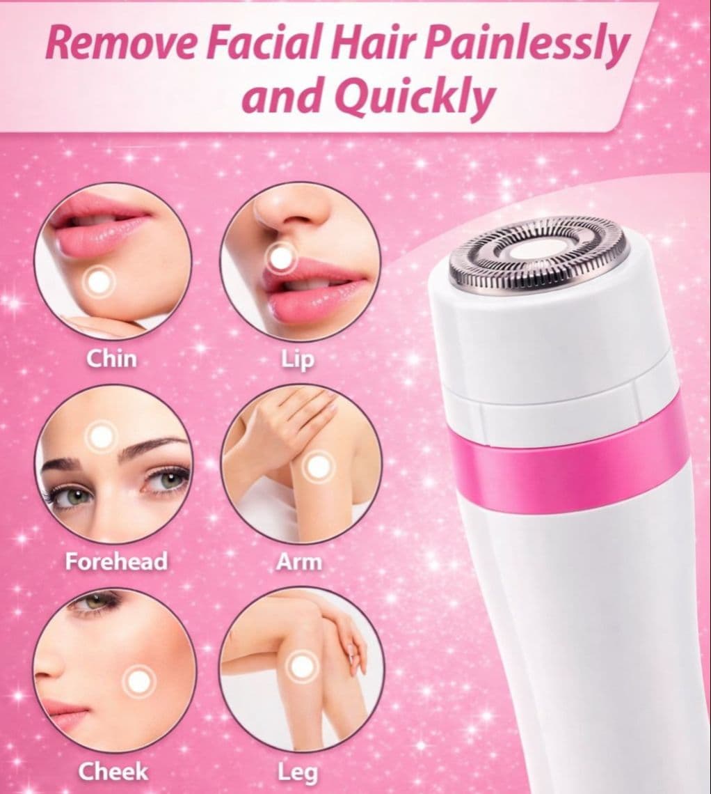 Bikini Hair Remover | Battery operated | Electric Facial Hair Remover — image 3