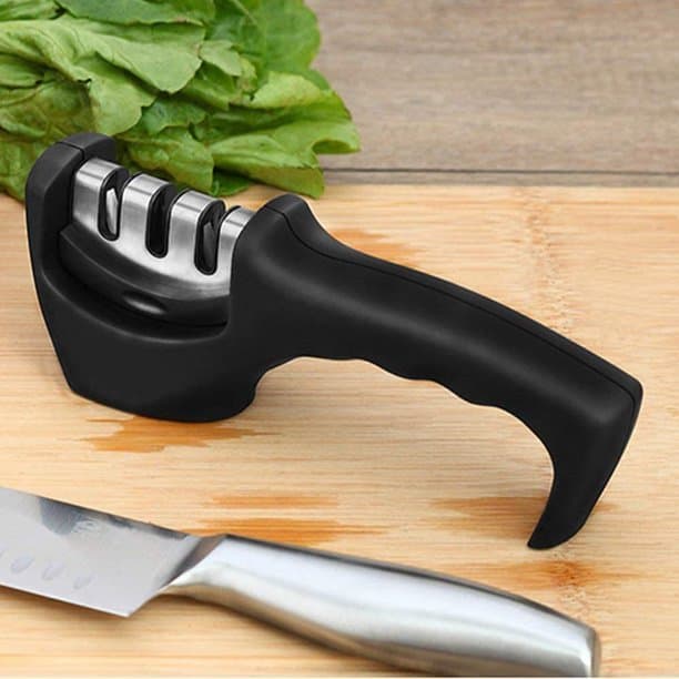 3 Stages Knife Sharpener Ceramic Tungsten Kitchen Knives Blade Sharpening System Tool — image 2